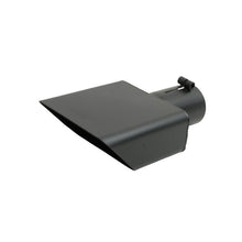 Load image into Gallery viewer, Gibson Rectangle Sport Tip - Center - 6x2.75in OD/2.5in Inlet/9.5in Length - Black Ceramic Tips Gibson
