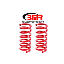 Load image into Gallery viewer, BMR 15-17 S550 Mustang Rear Performance Version Lowering Springs - Red Lowering Springs BMR Suspension
