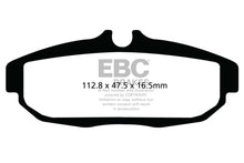 Load image into Gallery viewer, EBC 12 Ford Mustang 5.8 Supercharged (GT500) Shelby Redstuff Rear Brake Pads Brake Pads - Performance EBC   
