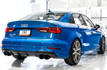 Load image into Gallery viewer, AWE Tuning Audi 8V S3 Track Edition Exhaust w/Diamond Black Tips 102mm Catback AWE Tuning   
