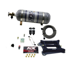 Load image into Gallery viewer, Nitrous Express 4150 Hitman 4-BBL Nitrous Kit (100-200HP) w/Composite Bottle Nitrous Systems Nitrous Express
