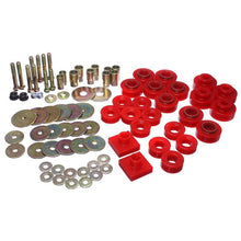 Load image into Gallery viewer, Energy Suspension 68-72 Oldsmobile Cutlass Red Body Mount Set Bushing Kits Energy Suspension
