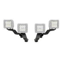 Load image into Gallery viewer, Go Rhino 18-20 Jeep Wrangler JL/JLU/Gladiator JT Light Mount - Two 3in Cubes Offset Light Mounts Go Rhino
