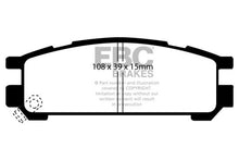 Load image into Gallery viewer, EBC 93-96 Subaru Impreza 1.8 Yellowstuff Rear Brake Pads Brake Pads - Performance EBC   
