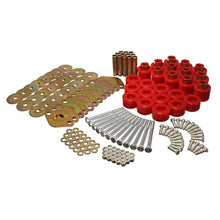 Load image into Gallery viewer, Energy Suspension Body Mount Set 1in Lift W/Hardware - Red Bushing Kits Energy Suspension
