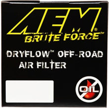Load image into Gallery viewer, AEM 3.5 in x 9 in Dryflow Conical Air Filter Air Filters - Universal Fit AEM Induction
