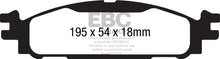 Load image into Gallery viewer, EBC 11+ Ford Explorer 2.0 Turbo 2WD Greenstuff Front Brake Pads Brake Pads - Performance EBC   
