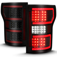 Load image into Gallery viewer, ANZO 18-19 Ford F-150 LED Taillight Black Housing Clear Lens Red Light Bar W/Sequential Tail Lights ANZO
