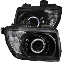 Load image into Gallery viewer, ANZO 2003-2006 Honda Element Projector Headlights w/ Halo Black Headlights ANZO
