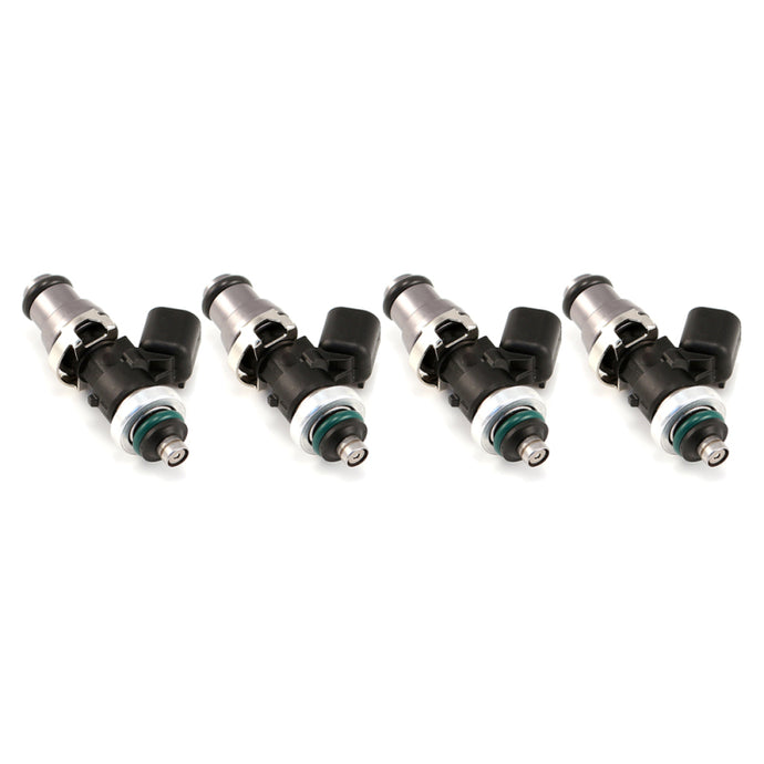 Injector Dynamics 2600-XDS Injectors - 48mm Length - 14mm Top - 14mm Lower O-Ring R35 (Set of 4) Fuel Injector Sets - 4Cyl Injector Dynamics   