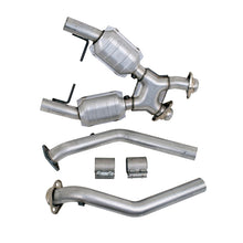 Load image into Gallery viewer, BBK 96-98 Mustang 4.6 GT High Flow X Pipe With Catalytic Converters - 2-1/2 Catback BBK

