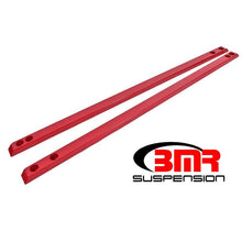 Load image into Gallery viewer, BMR 15-17 S550 Mustang Super Low Profile Chassis Jacking Rails - Red Chassis Bracing BMR Suspension
