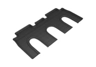 3D MAXpider 2016-2017 Tesla Model X Non-Folding 7-Seats Kagu 2nd Row Floormats - Black Floor Mats - Rubber 3D MAXpider   