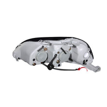 Load image into Gallery viewer, ANZO 1996-1998 Honda Civic Projector Headlights w/ Halo Black Headlights ANZO
