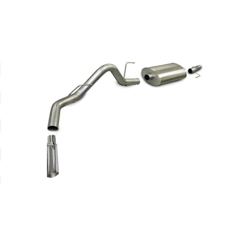 Corsa 2006-2008 -08 Ford F-150 SuperCrew/6.5ft Bed 4.6L V8 Polished Sport Cat-Back Exhaust Catback CORSA Performance