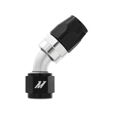 Load image into Gallery viewer, Mishimoto Aluminum -12AN 45 Degree Fitting - Black Fittings Mishimoto
