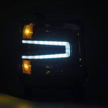 Load image into Gallery viewer, AlphaRex 16-18 Chevy 1500HD LUXX LED Proj Headlights Alpha-BK w/Seq Atv Lgt / SeqSig (Req PN 810023) Headlights AlphaRex
