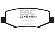 EBC 06-11 Dodge Nitro 3.7 Extra Duty Rear Brake Pads Brake Pads - Performance EBC   