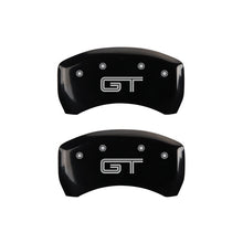 Load image into Gallery viewer, MGP Rear set 2 Caliper Covers Engraved Rear GT Black finish silver ch Caliper Covers MGP
