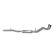 Gibson 14-18 GMC Sierra 1500 Base 5.3L 3in/2.25in Cat-Back Dual Sport Exhaust - Stainless Catback Gibson