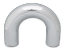 Load image into Gallery viewer, Vibrant 4in O.D. Universal Aluminum Tubing (180 degree Bend) - Polished Aluminum Tubing Vibrant

