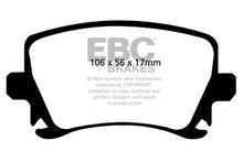 Load image into Gallery viewer, EBC 06-13 Audi A3 2.0 Turbo (Girling rear caliper) Greenstuff Rear Brake Pads Brake Pads - Performance EBC   
