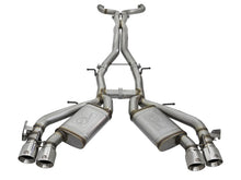 Load image into Gallery viewer, aFe MACHForce XP 3in 304 Stainless Steel Cat-Back Exhaust 16-17 Chevy Camaro SS V8-6.2L Catback aFe
