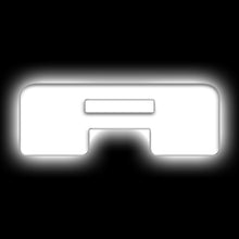 Load image into Gallery viewer, ORACLE Lighting Universal Illuminated LED Letter Badges - Matte Wht Surface Finish - A SEE WARRANTY Light Accessories and Wiring ORACLE Lighting
