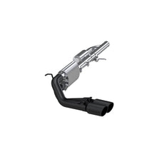 Load image into Gallery viewer, MBRP 09+ Chevrolet Silverado 1500 3in Cat Back Pre-Axle Dual Outlet w/ 4in Tip - Black Catback MBRP
