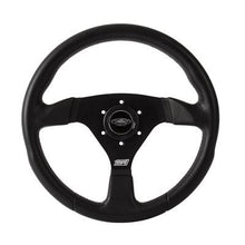 Load image into Gallery viewer, DETROIT SPEED MPI GT1 LEATHR STEERING WHEEL W/DSE HORN Interior Detroit Speed C Default Title
