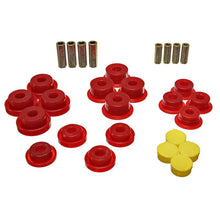 Load image into Gallery viewer, Energy Suspension 97-06 Jeep Wrangler TJ/YJ Red Front Control Arm Bushings (Must reuse OEM Outer She Bushing Kits Energy Suspension
