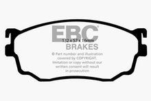 Load image into Gallery viewer, EBC 03-04 Mazda Protege 2.0 Turbo (Mazdaspeed) Ultimax2 Front Brake Pads Brake Pads - OE EBC   
