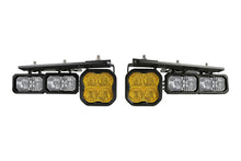 Load image into Gallery viewer, Diode Dynamics 2021 Ford Bronco Stage Series Fog Pocket Kit - Yellow Pro Fog Lights Diode Dynamics   
