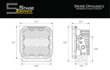 Load image into Gallery viewer, Diode Dynamics SS5 LED Pod Sport - Yellow Driving (Single) Light Accessories and Wiring Diode Dynamics   

