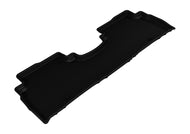 3D MAXpider 2016-2020 Kia Sorento Kagu 2nd Row Floormats - Black Floor Mats - Rubber 3D MAXpider   