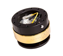 Load image into Gallery viewer, NRG Quick Release Gen 2.0 - Black Body / Chrome Gold Ring Quick Release Adapters NRG
