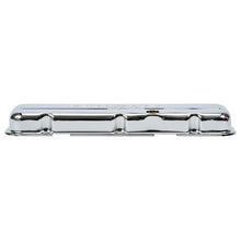 Load image into Gallery viewer, Edelbrock Valve Cover Signature Series Chevrolet 1965 and Later 396-502 V8 Low Chrome Valve Covers Edelbrock
