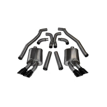 Load image into Gallery viewer, Corsa 2012-2015 Chevrolet Camaro Coupe ZL1 6.2L V8 Black Sport Cat-Back + XO Exhaust Catback CORSA Performance
