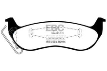 Load image into Gallery viewer, EBC 03+ Ford Crown Victoria 4.6 Redstuff Rear Brake Pads Brake Pads - Performance EBC   
