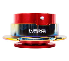 Load image into Gallery viewer, NRG Quick Release Gen 2.5 - Red Body / Neochrome Ring Quick Release Adapters NRG
