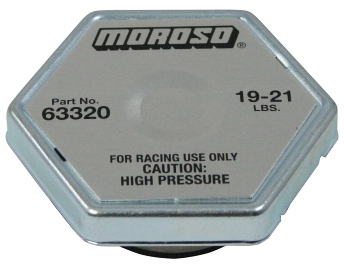Moroso Racing Radiator Cap - 19-21lbs Radiator Caps Moroso