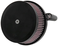 Load image into Gallery viewer, K&amp;N 99+ Harley Davidson Street Metal Intake System - Hammer Black Cold Air Intakes K&amp;N Engineering   
