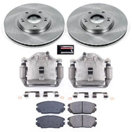 Power Stop 06-10 Hyundai Sonata Front Autospecialty Brake Kit w/Calipers Brake Kits - OE PowerStop   