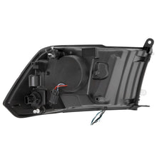 Load image into Gallery viewer, ANZO 09-18 Dodge Ram 1500 Plank Style Projector Headlights Black w/ Halo Headlights ANZO
