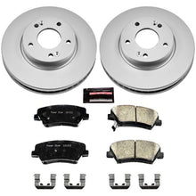 Load image into Gallery viewer, Power Stop 11-16 Hyundai Elantra Front Z17 Evolution Geomet Coated Brake Kit Brake Kits - Performance Blank PowerStop
