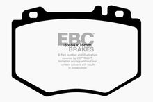 Load image into Gallery viewer, EBC 03-06 Mercedes-Benz CL600 5.5 Twin Turbo Redstuff Front Brake Pads Brake Pads - Performance EBC   
