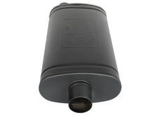 Load image into Gallery viewer, aFe MACH Force-Xp 409 SS Muffler w/ Black Finish 3in Center/Offset 22in L x 11in x 5in - Oval Body Muffler aFe
