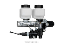 Load image into Gallery viewer, Wilwood Tandem Remote M/C Kit w L/H Brkt &amp; Prop Valve - 1in Bore Ball Burnished Brake Master Cylinder Wilwood
