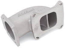 Load image into Gallery viewer, Edelbrock Low Profile Intake Elbow 90mm Throttle Body to Square-Bore Flange As-Cast Finish Throttle Bodies Edelbrock
