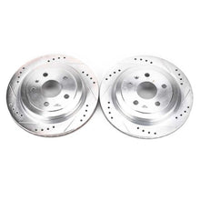 Load image into Gallery viewer, Power Stop 08-18 Cadillac CTS Rear Evolution Drilled &amp; Slotted Rotors - Pair Brake Rotors - Slot &amp; Drilled PowerStop

